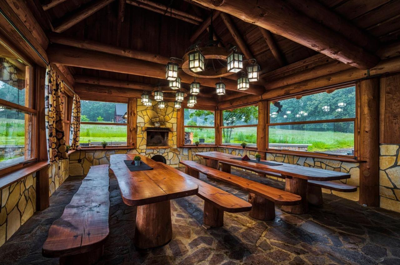 Hotel Ranch Jestrebice Hermanicky Esterno foto